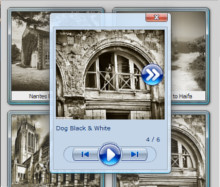 Vista Theme with Vista thumbnails. Picture Gallery With Lightbox.